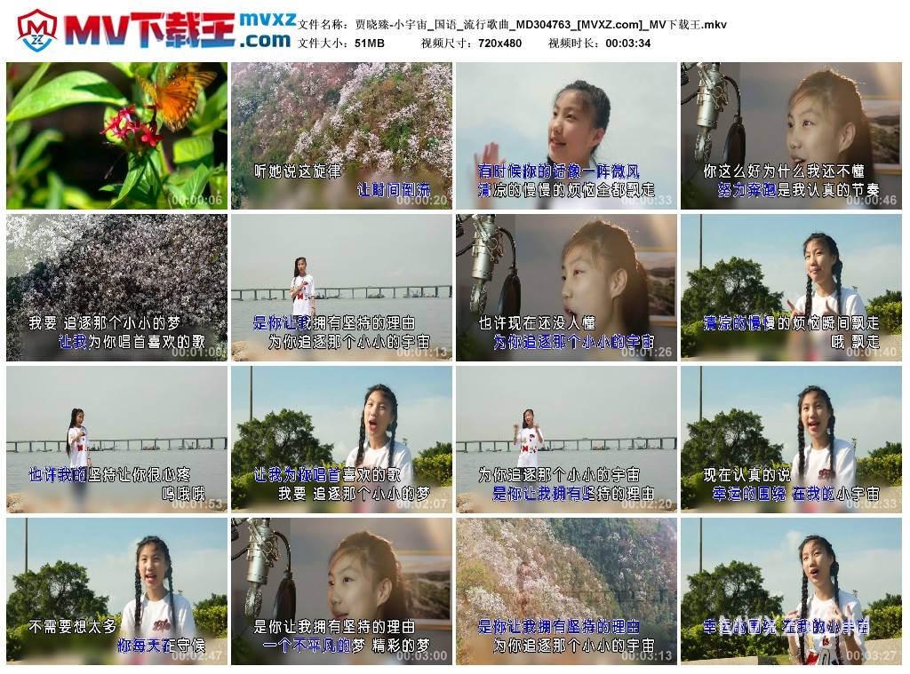 贾晓臻-小宇宙_国语_流行歌曲_MD304763